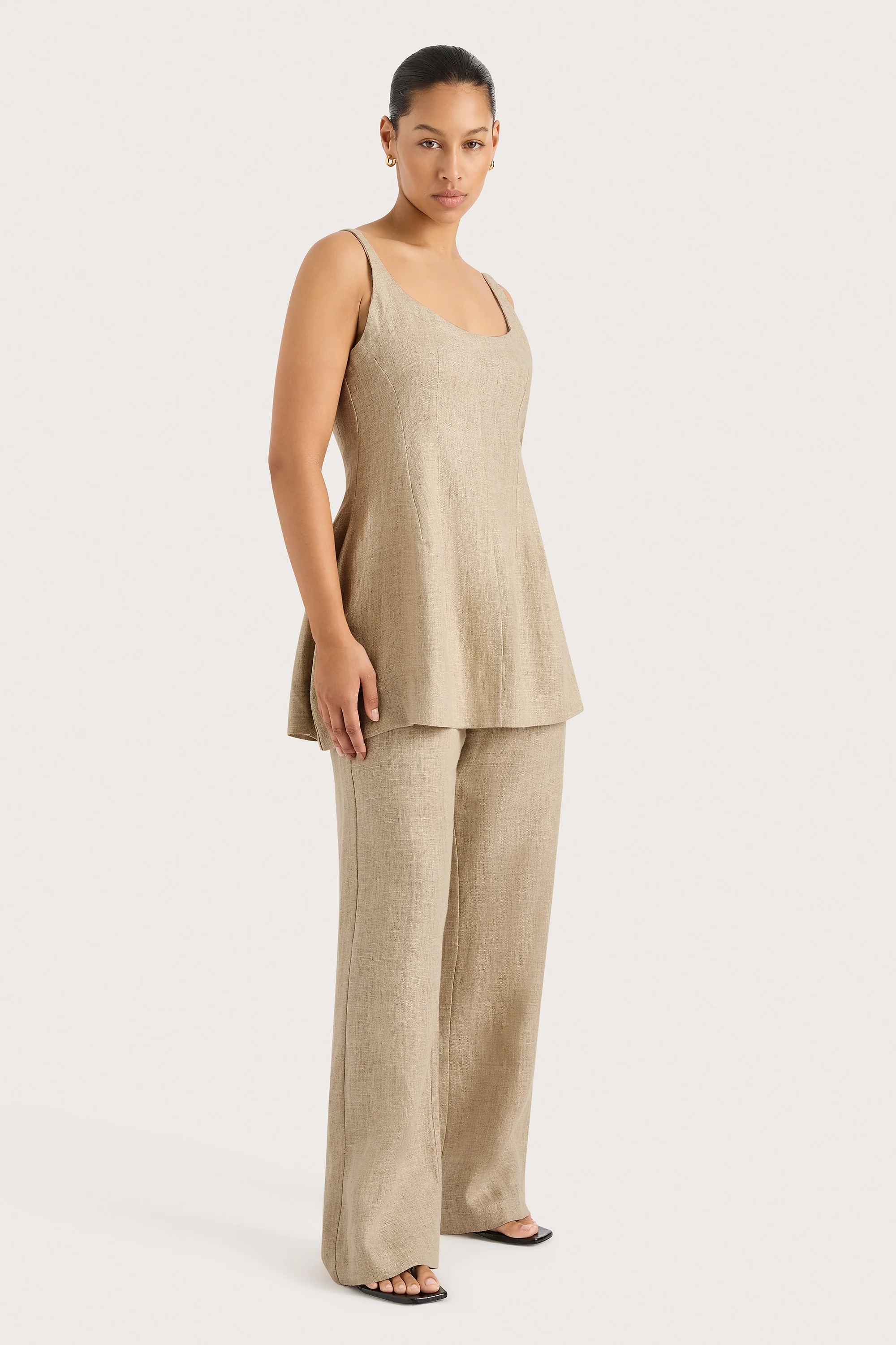 Sanne Top Oatmeal - Final Sale - Image 8