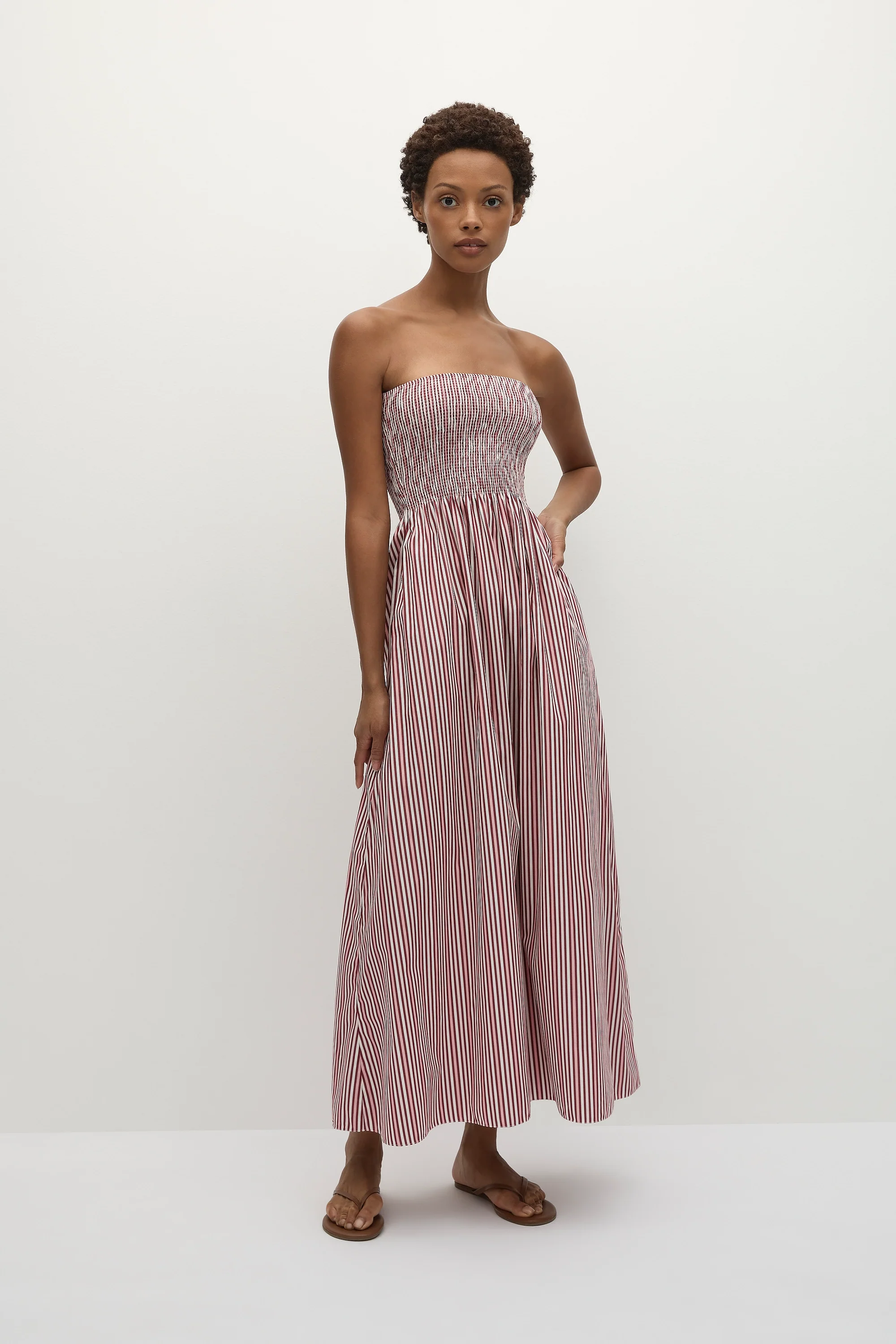 Sanya Maxi Dress Clare Stripe - Final Sale
