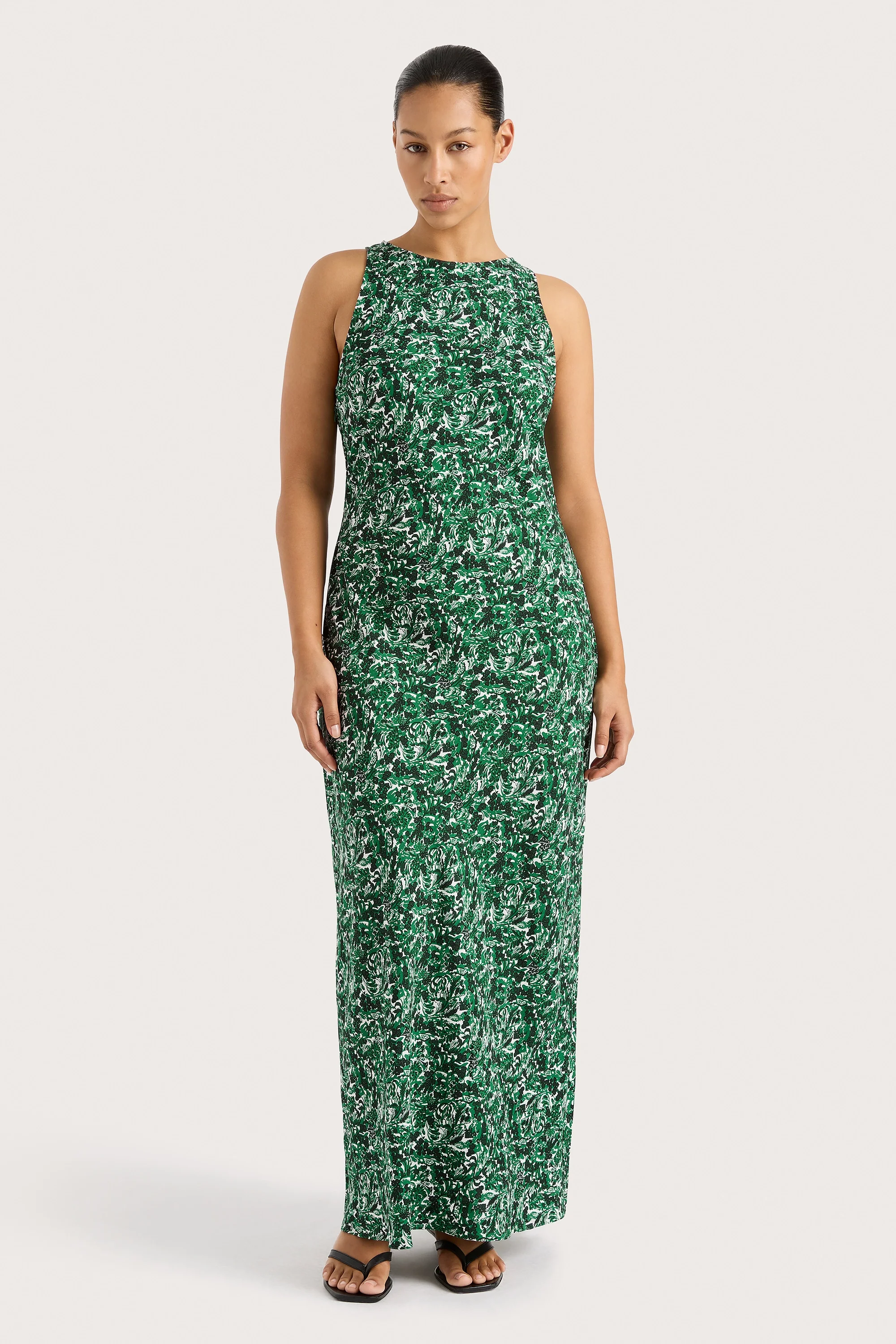 Silya Maxi Dress Oak - Final Sale - Image 6