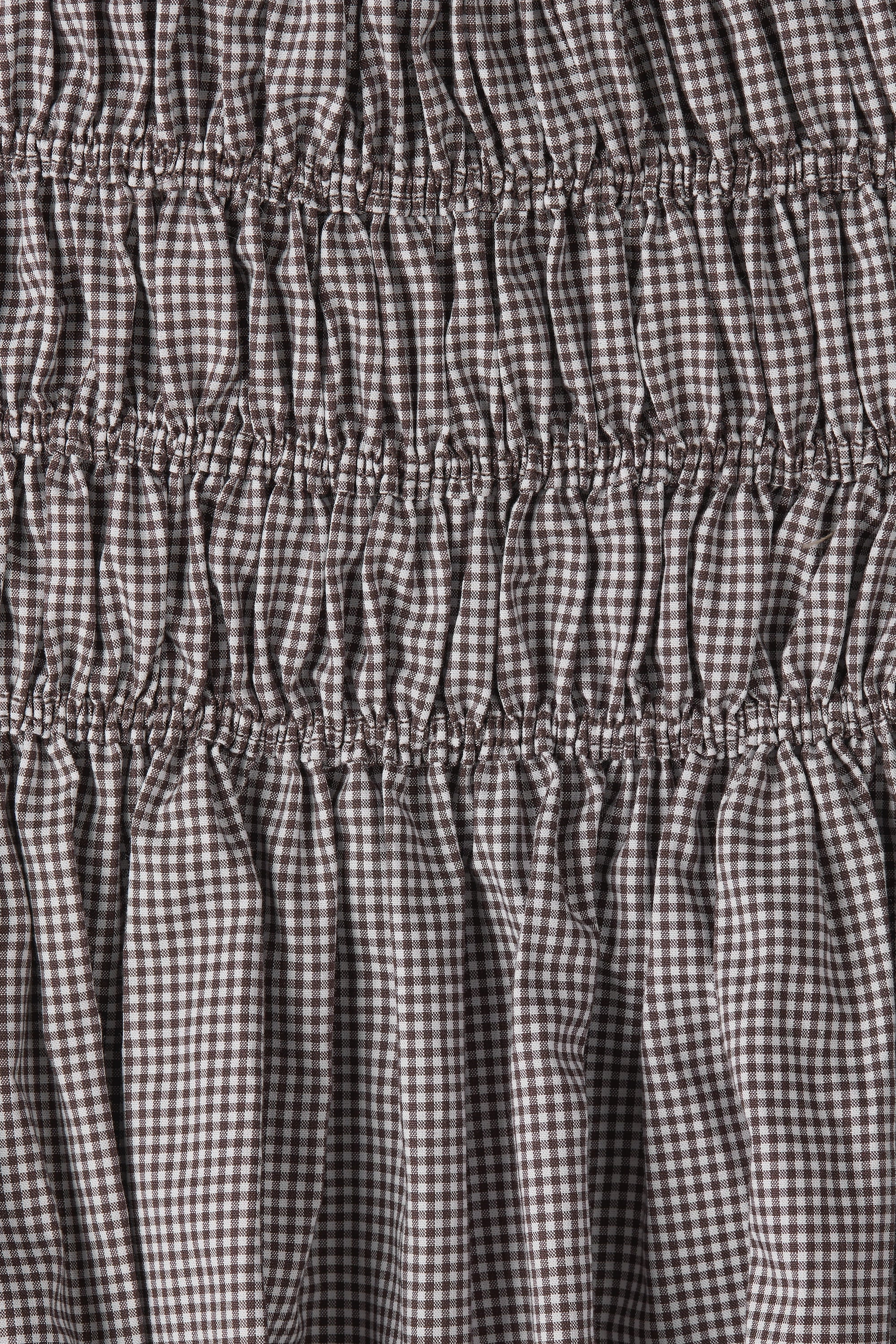 Sofie Maxi Dress Hanne Gingham Espresso - Final Sale - Image 6