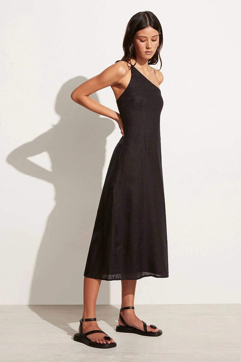 Soko Midi Dress Black - Final Sale - Image 10