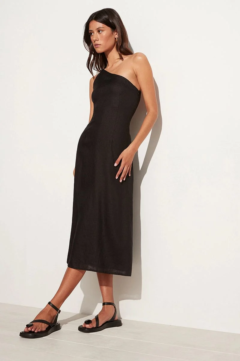 Soko Midi Dress Black - Final Sale - Image 11