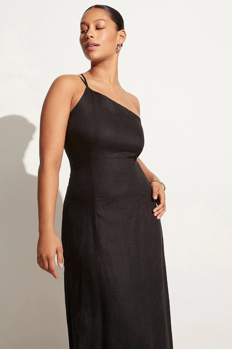 Soko Midi Dress Black - Final Sale - Image 5