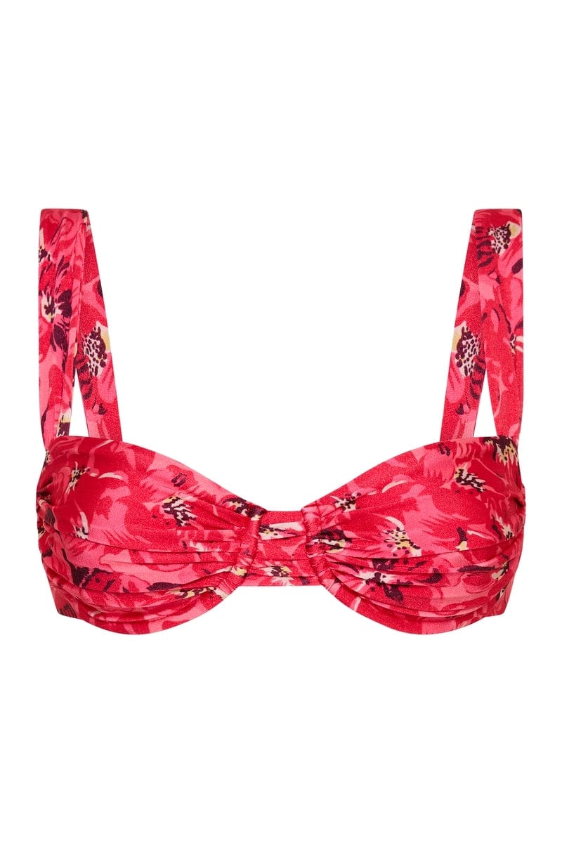 Sol Bikini Top El Limon Floral Pink - Final Sale - Image 8