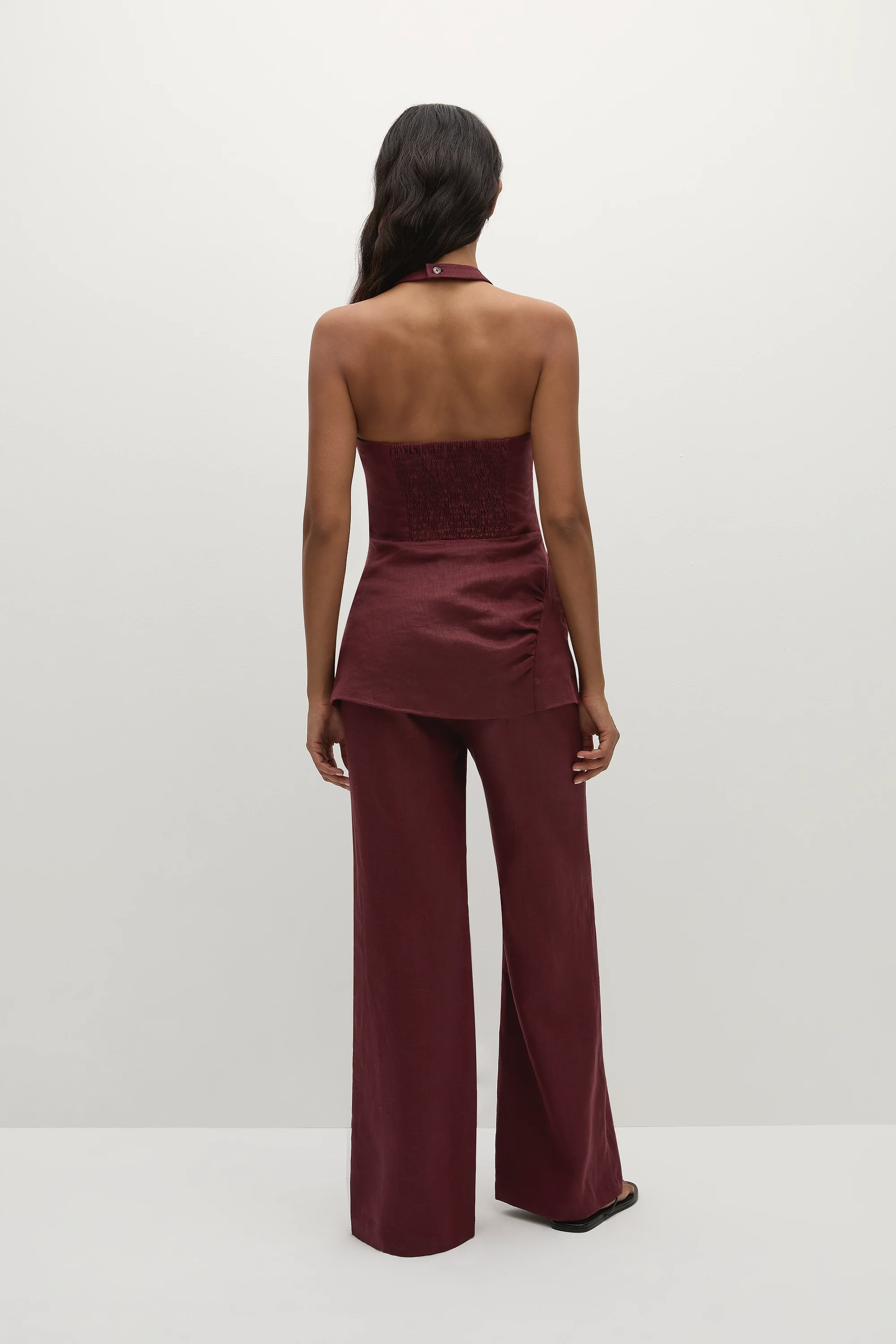 Syna Pant Bordeaux - Final Sale - Image 6