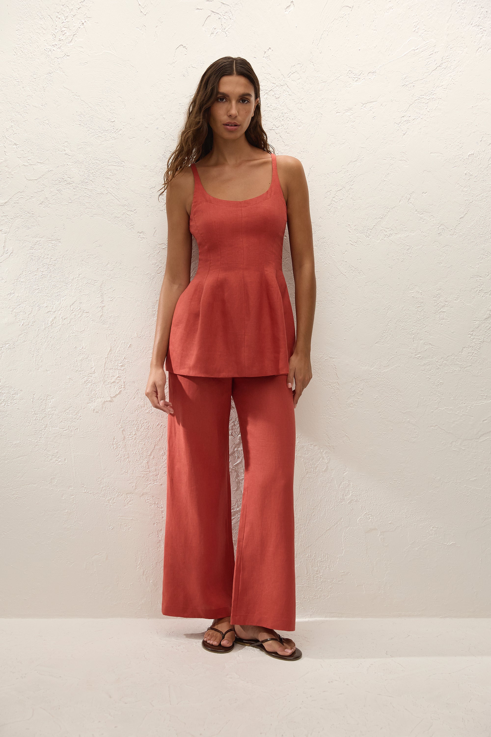 Syna Top Dusty Tomato - Image 3