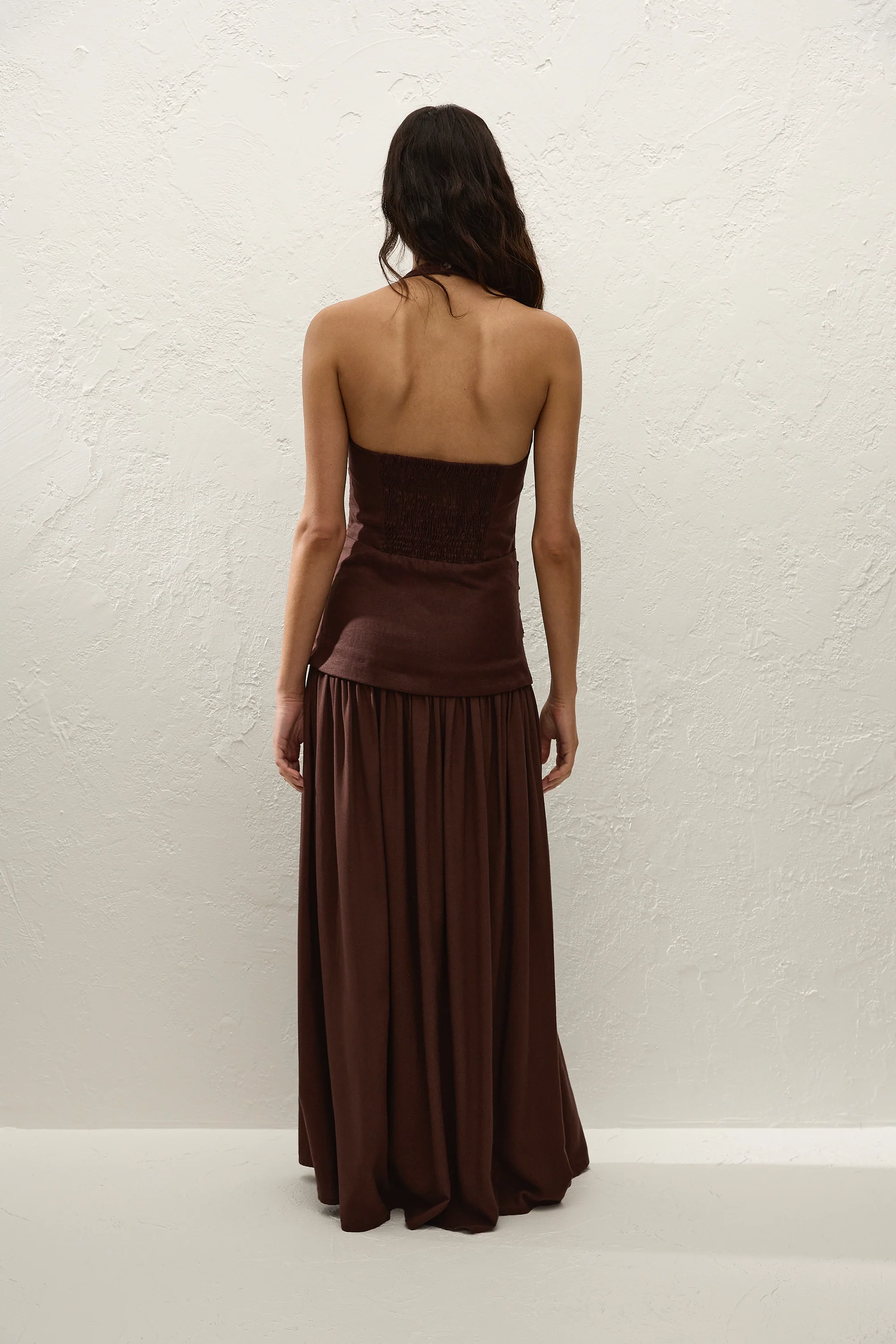 Tali Maxi Dress Carob - Image 7