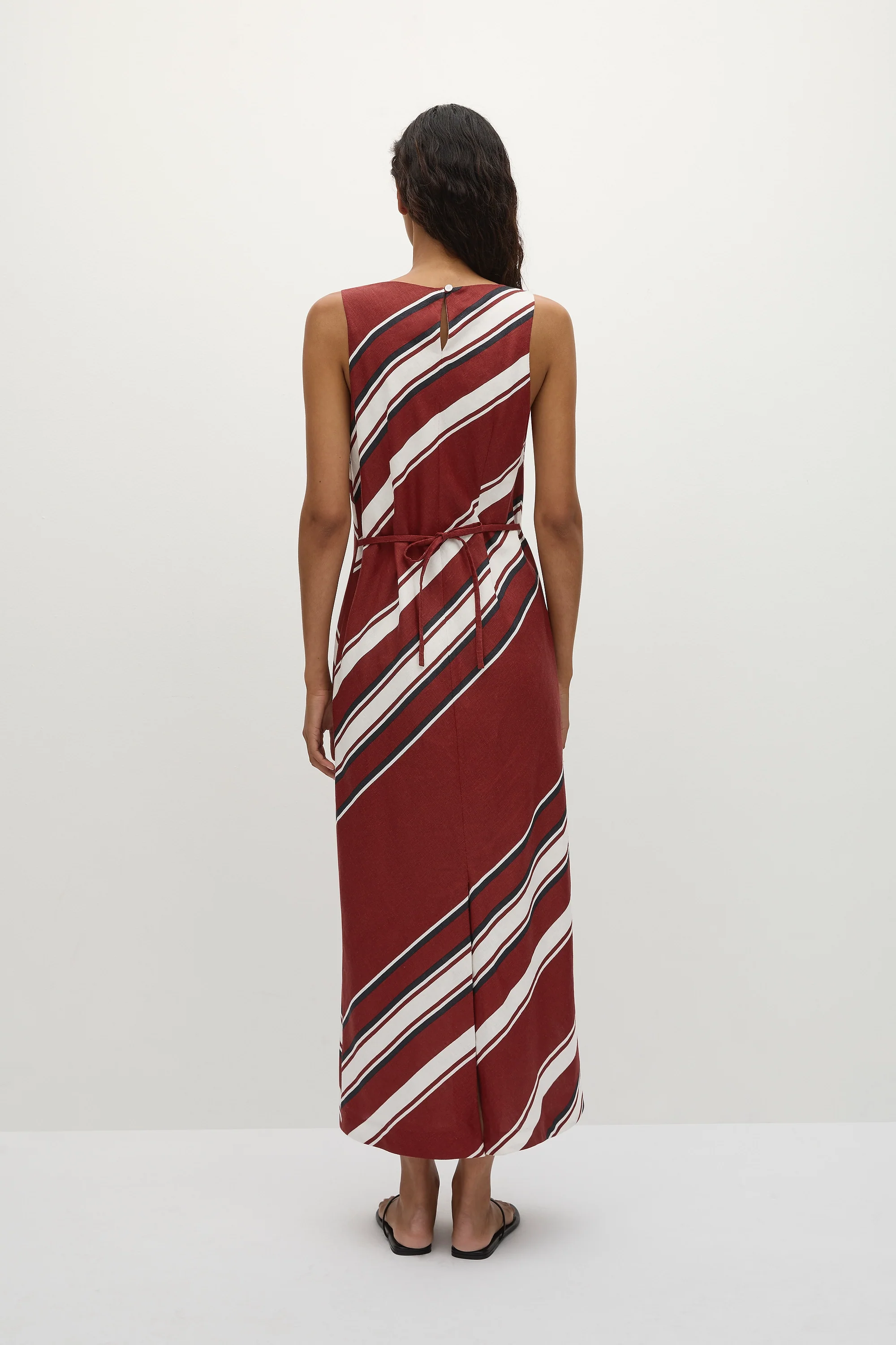 Taylor Midi Dress Hydra Stripe - Final Sale - Image 4