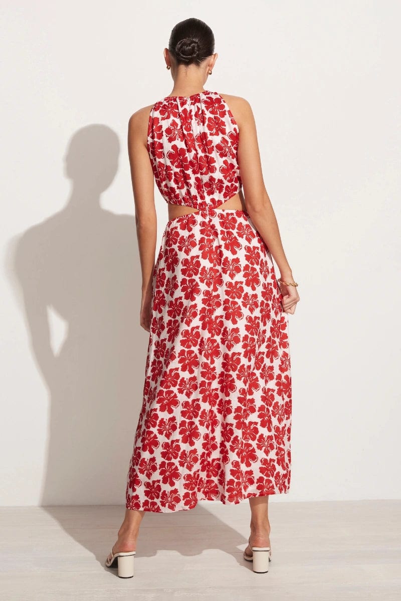 Trapani Midi Dress La Presa Floral Print - Final Sale - Image 4