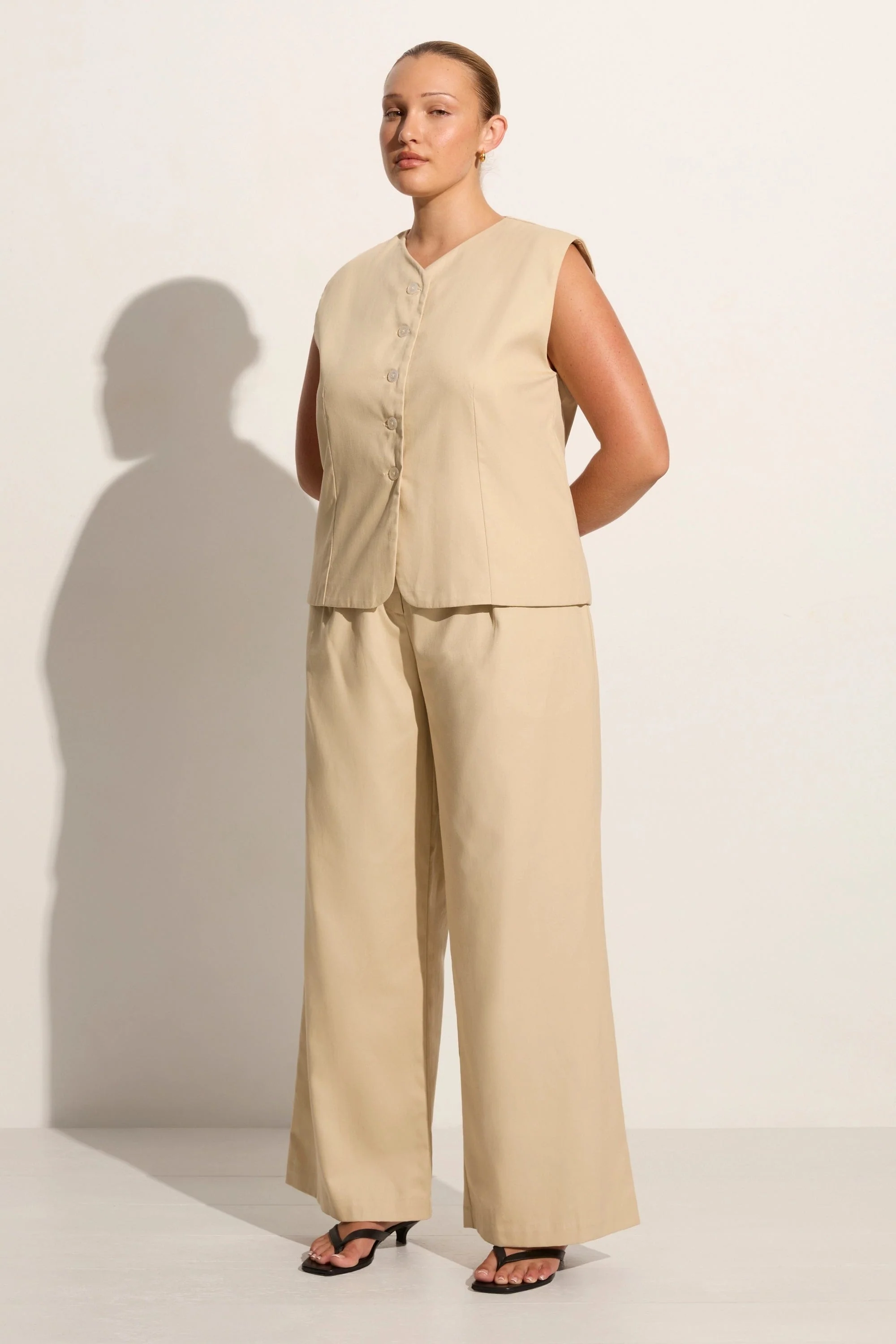 Udine Pant Bleached Sand - Final Sale - Image 6