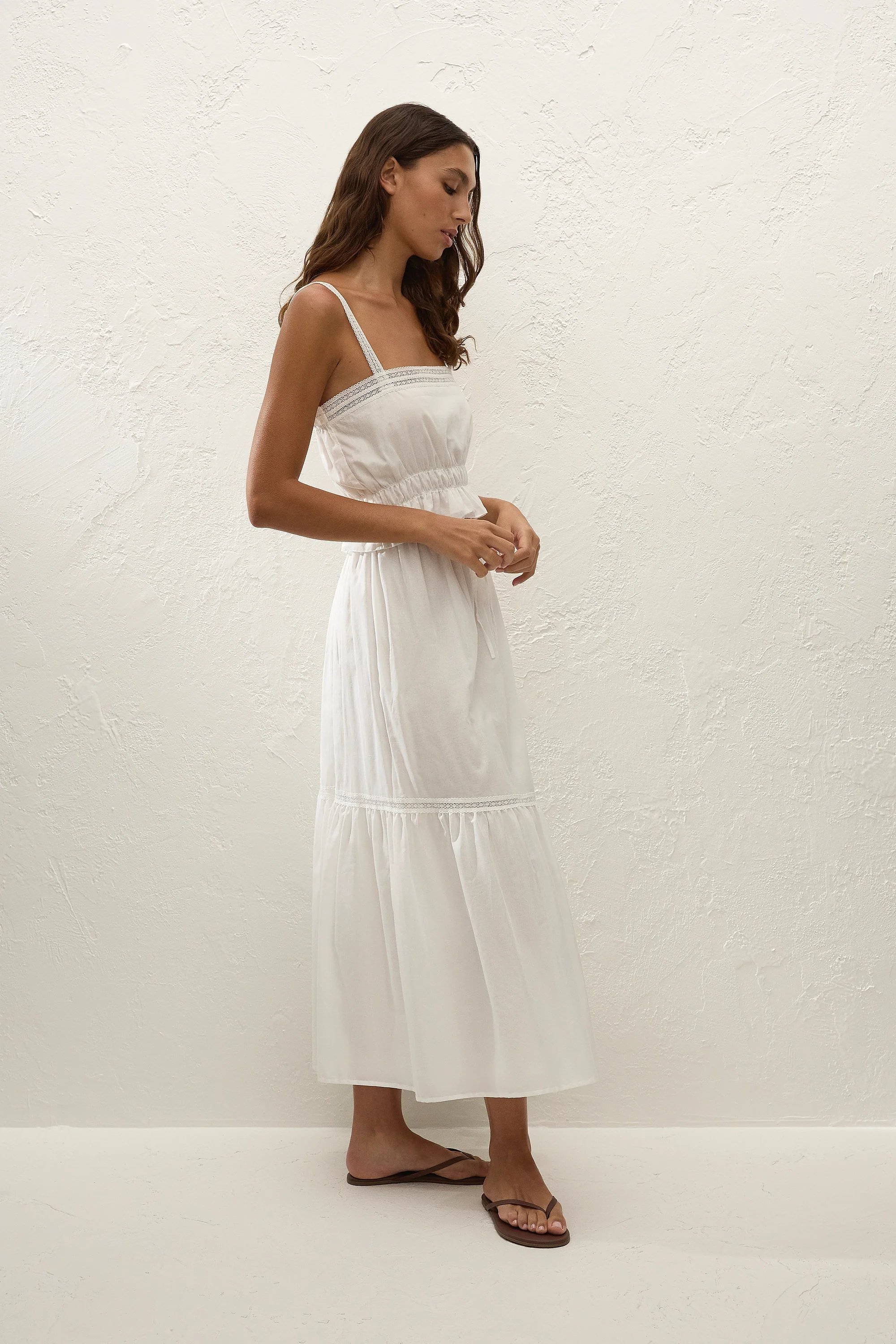 Venta Midi Skirt White - Image 4