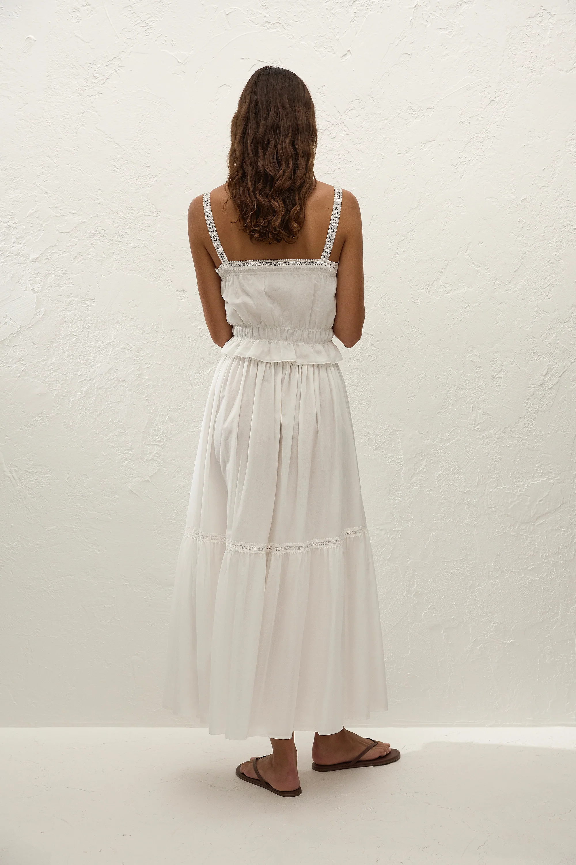 Venta Midi Skirt White - Image 5