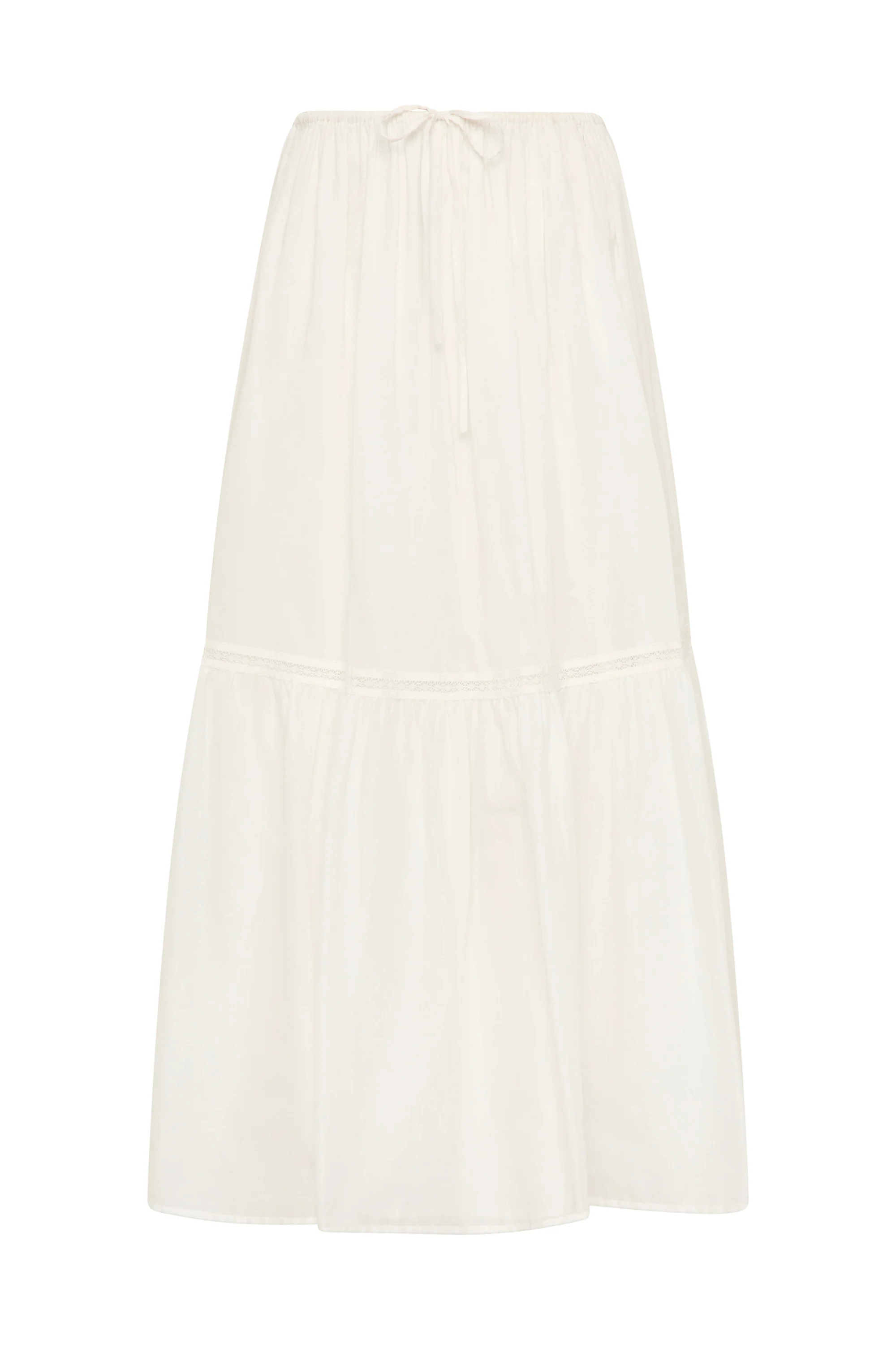 Venta Midi Skirt White - Image 7