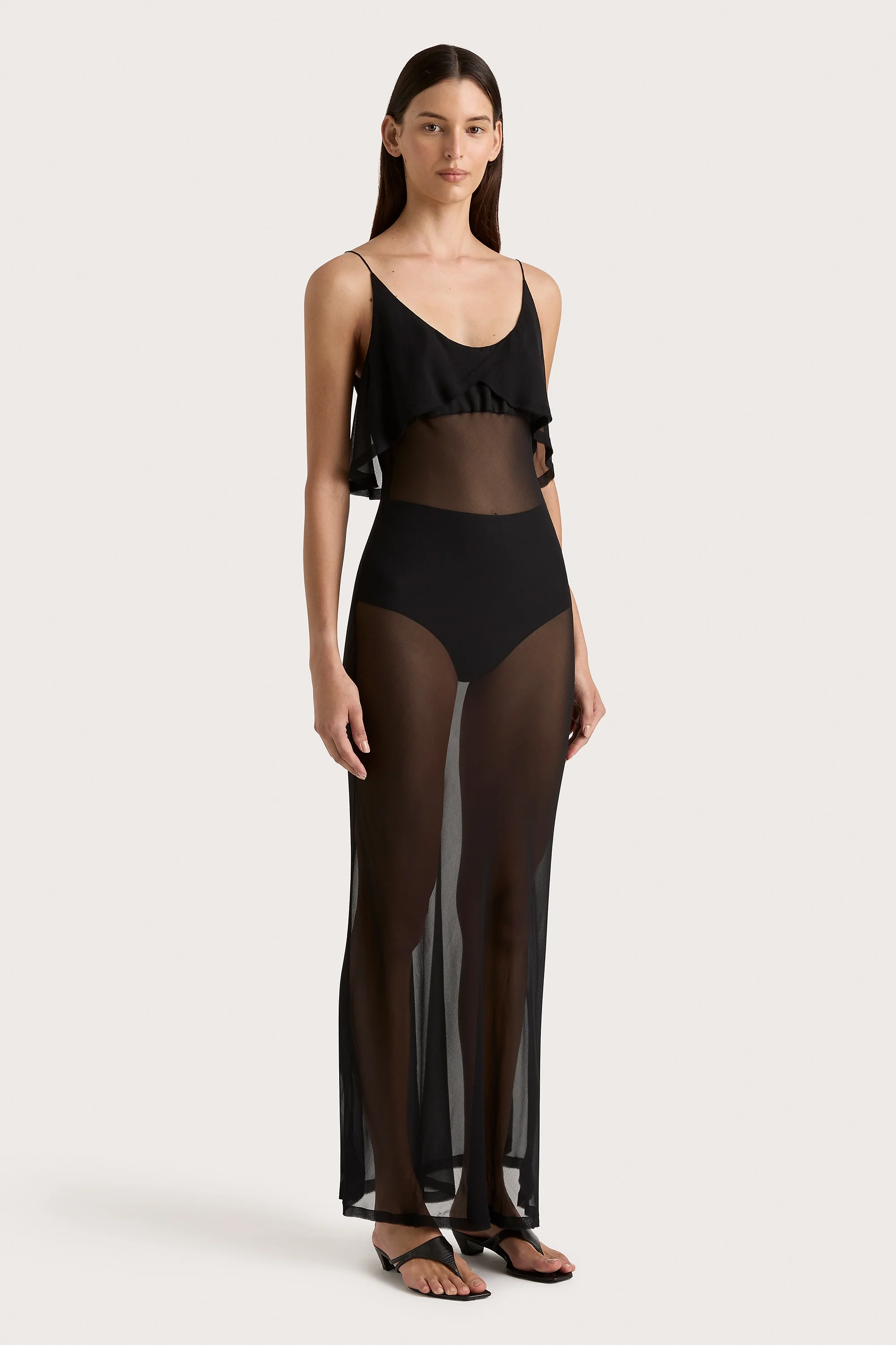 Vestlia Maxi Dress Black - Final Sale - Image 3