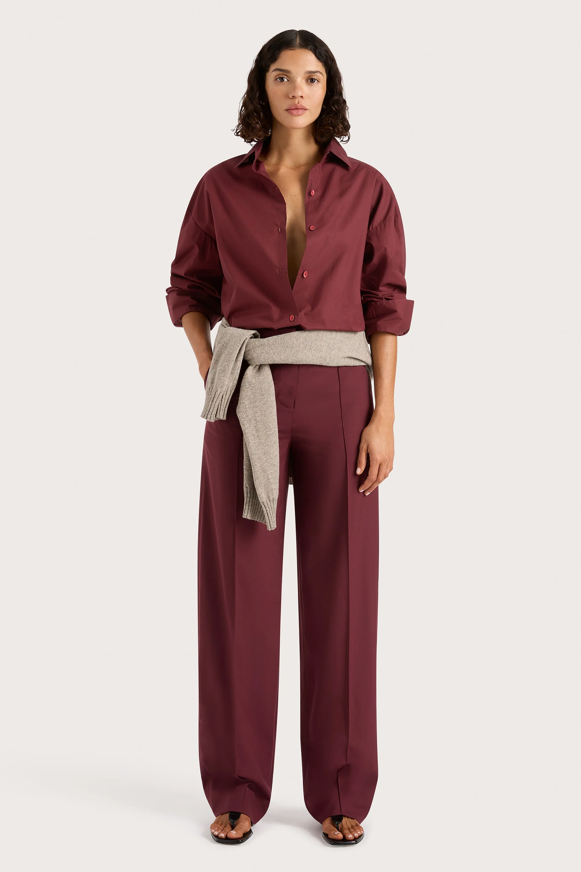 Vieste Shirt Bordeaux - Final Sale - Image 4