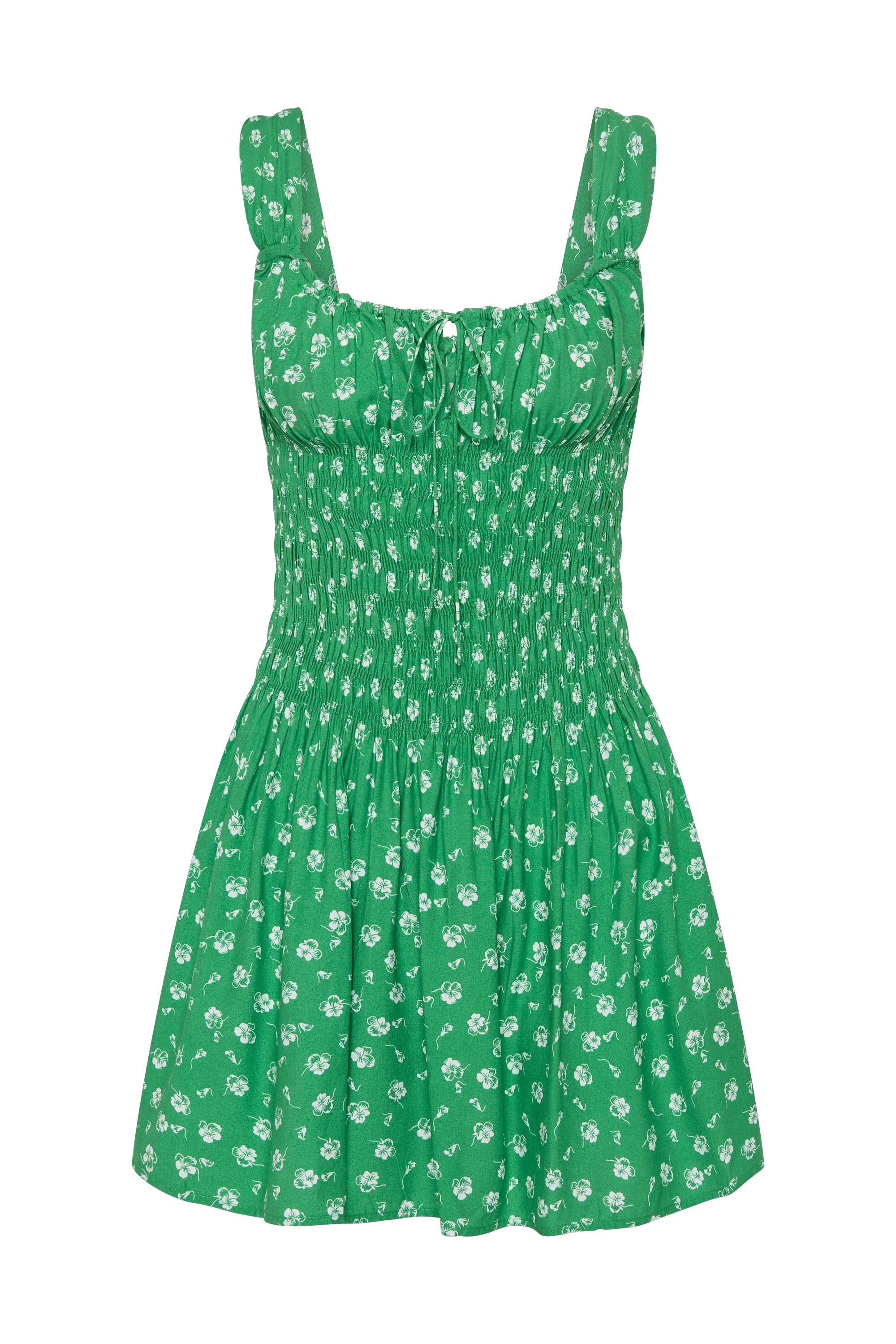 Yerres Mini Dress Green - Final Sale - Image 10