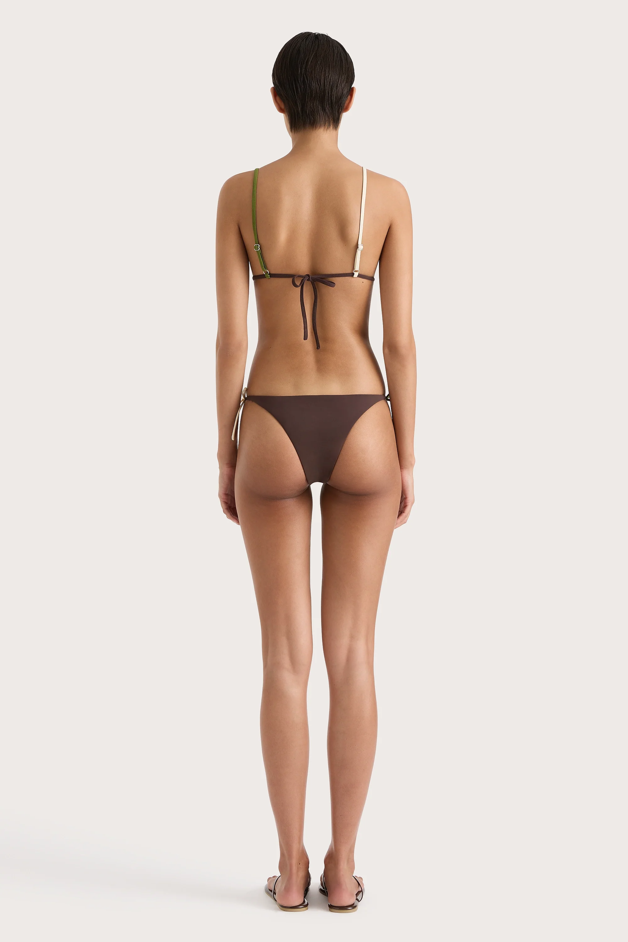 Yeva Bikini Bottom Verte Multi - Final Sale - Image 4