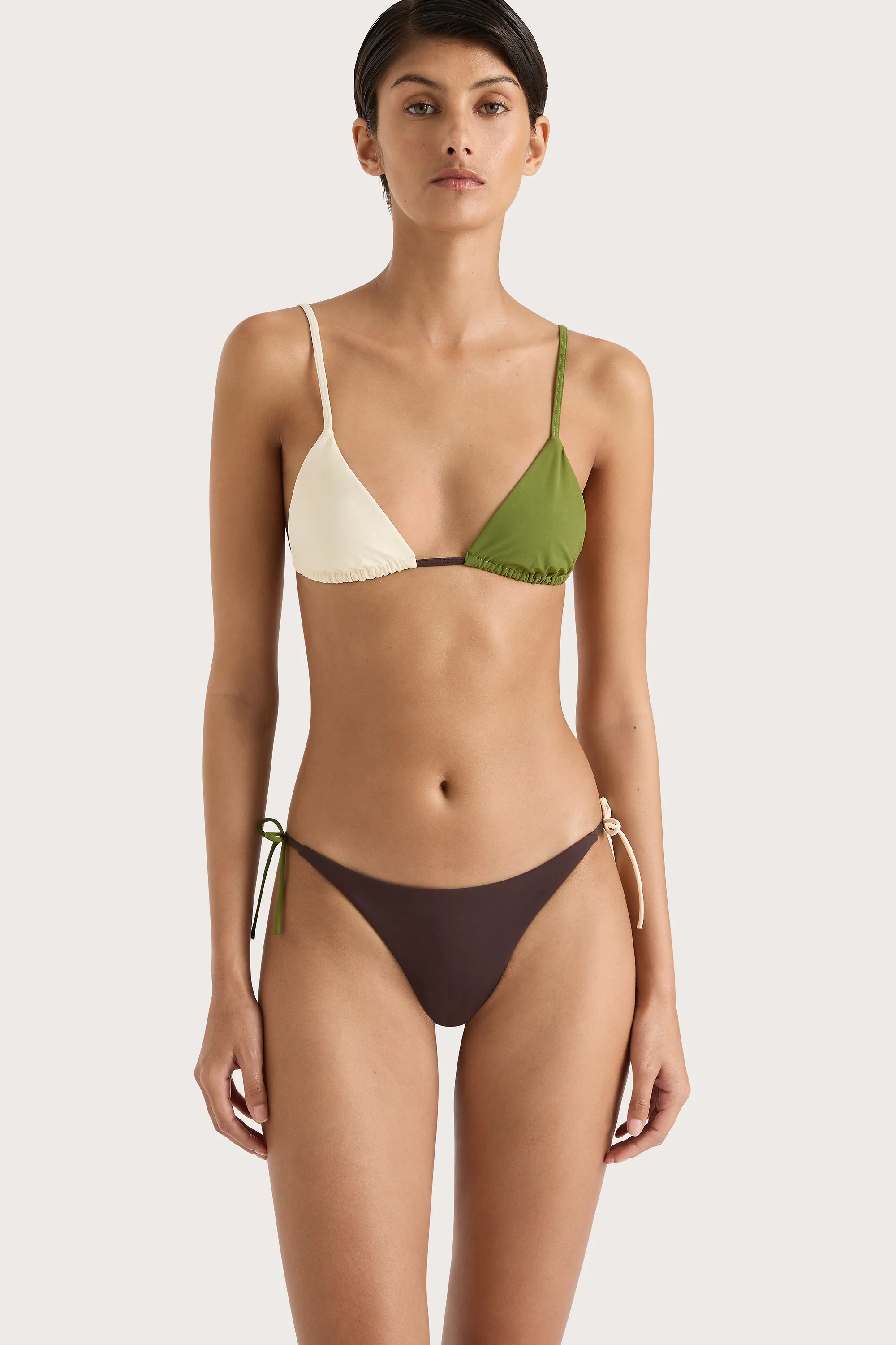 Yeva Bikini Top Verte Multi - Final Sale - Image 5