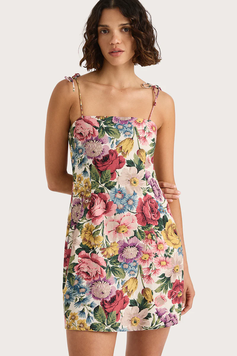 Ysla Mini Dress Colette Floral Multi - Final Sale - Image 2