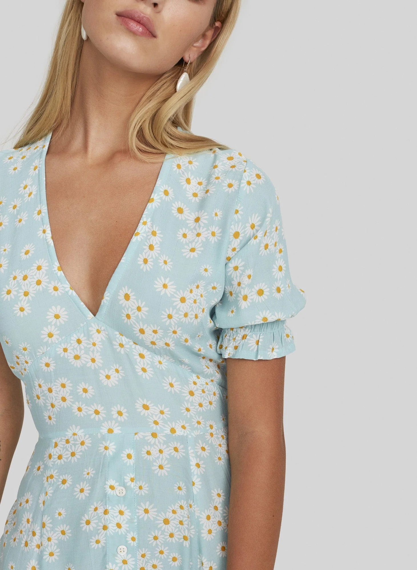 Zhoe Floral Print Ari Midi Dress  - Final Sale - Image 2
